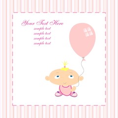 TARJETA ANUNCIO RECIEN NACIDO