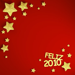 New year 2010 background