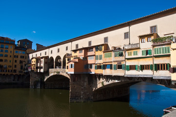 Naklejka na ściany i meble Ponte vecchio Firenze