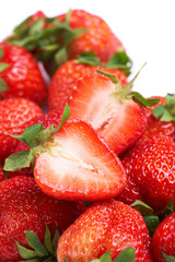 Fresh and tasty strawberries