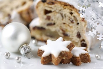 zimtsterne marzipan stollen weihnachten