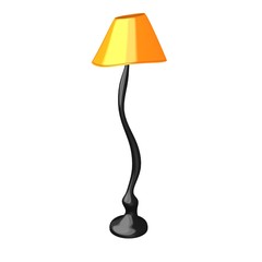 Obraz premium cartoon lamp
