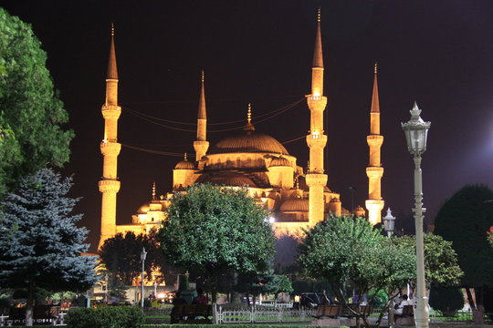 Die blaue Moschee in Istanbul - Türkei