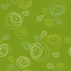 seamless floral pattern © orangeberry