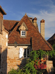 Fototapeta na wymiar Doliny Dordogne, Quercy, Midi-Pyrénées, Limousin