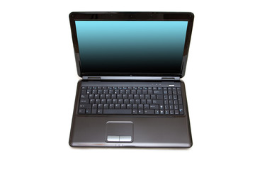 black laptop