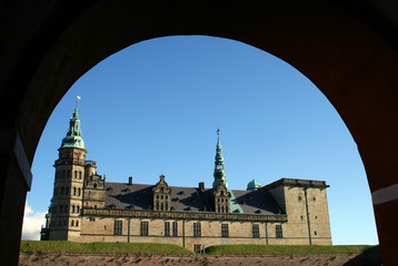 Kronborg castle of Denmark