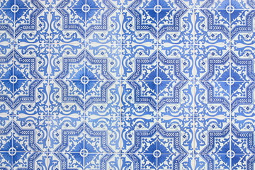 Vintage tiles from Lisbon, Portugal