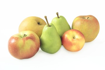 apples and green pears