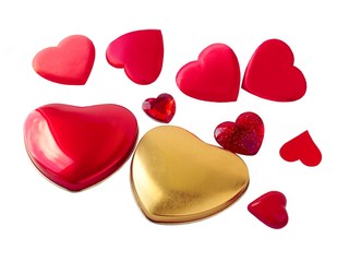 red heart it means love