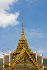 Fototapeta premium The temple in the Grand palace area in Bangkok, Thailand