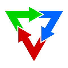 dreieck mit kreislauf I