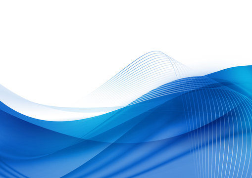 abstract artistic blue 3-d wallpaper