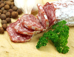salami slices