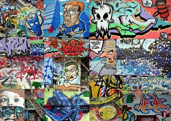 graffiti...collage