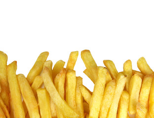 French fries background