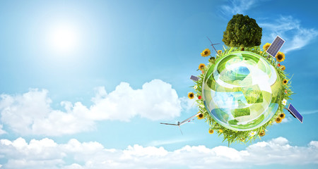 Clean environment concept banner