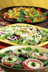 Healthy organic  salad