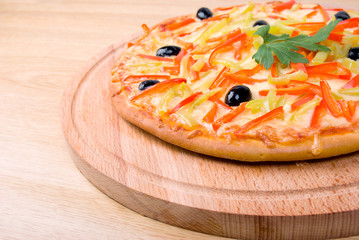 home pizza m paprika and olive