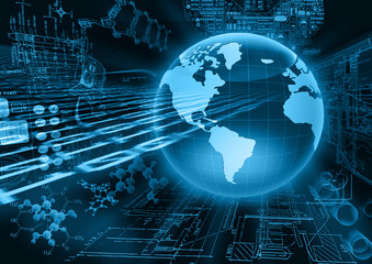 Fototapeta premium best concept of global business from concepts series