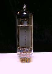 old amplifier lamp