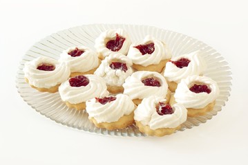 cakes with jam