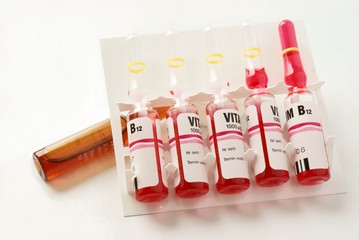 medicines in phials for injections