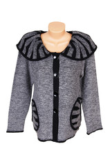 Modern blouse for women on a white.