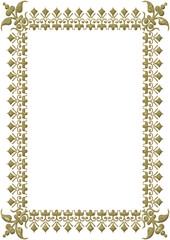 Randstil als Vorlage zur Designerstellung