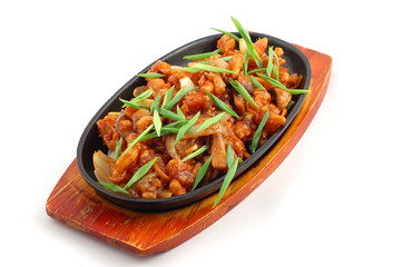 Meat with vegetables