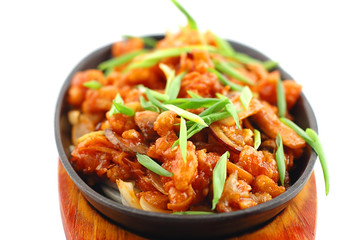 Meat with vegetables
