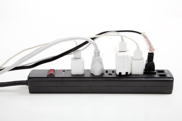 over loaded surge protector