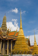 Fototapeta premium The temple in the Grand palace area in Bangkok, Thailand
