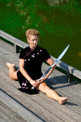 Kung fu girl