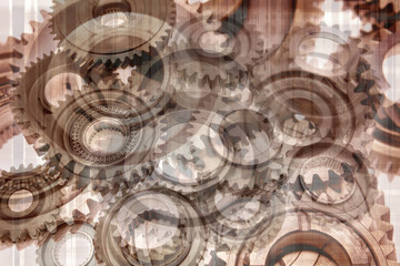 Fototapeta premium Gears