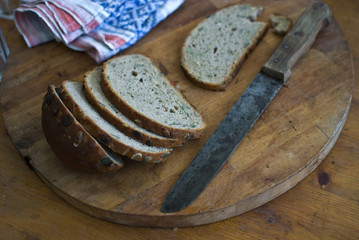 bread and knife