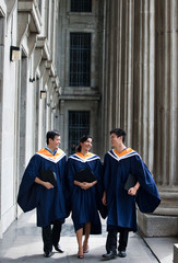 Graduates Chatting