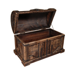 Wooden chest