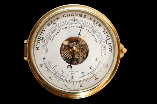 Barometer Stormy Change Fair Dry
