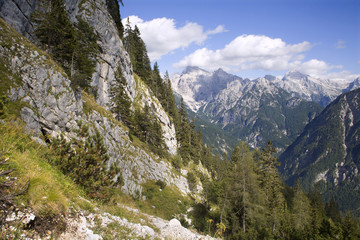 Fototapeta na wymiar Julian alps - Slovenia
