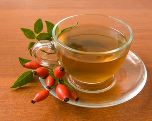 Rose hip tea