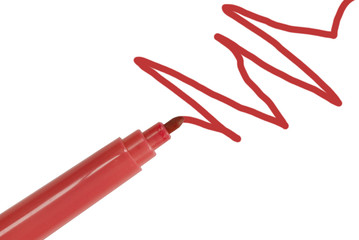 Red marker