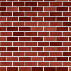 Bricks pattern in shades of orange