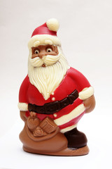 Schokoladen Weihnachtsmann