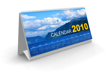 Desk calendar 2010