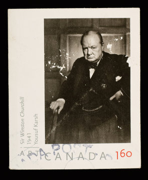 Sir Winston Churchill Postage Stamp