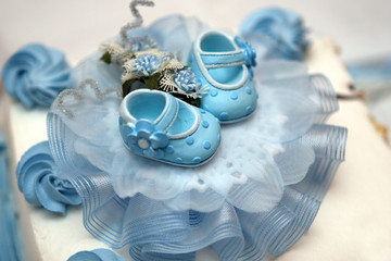 Detail of a cake