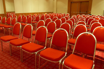 Empty conference room