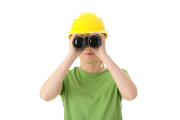 Young engineer