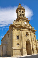 Fototapeta na wymiar Kościół Cuzcurrita